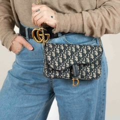 Dior pochette saddle com alça removível - comprar online