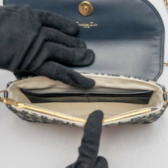 Dior pochette saddle com alça removível - 2way shop