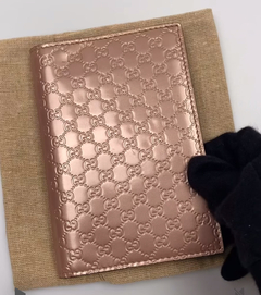 Guccissima Wallet Rose Gold - comprar online