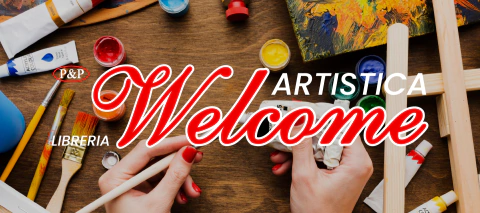 Banner de Librería Artística Welcome