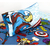 Imagen de Juego Sábanas 1 1/2 Plaza Avengers Marvel Piñata Super Soft