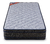 Colchon Piero Fleur Pillow Top 190 X 90 Espuma Color Gris
