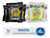 Alfajores Rasta Mixto 3 Blancos Y 3 Negros