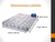 Colchón De Espuma Piero Espuma Matelassé Body Pro 2 Plazas - comprar online