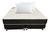 Combo Sommier Piero Foam 190 X 160 Queen + 2 Almohadas. Color Gris