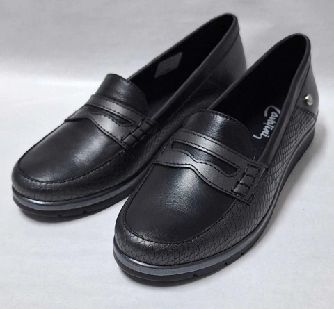 CAVATINI - ILDA. MOCASIN NEGRO - ART: 8385