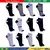 Kit 12 Pares Meia Cano Curto Soquete Sport Adulto Masculino Cores Sortidas - loja online