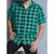 Camisa Xadrez Masculina Manga Curta Slim Fit na internet