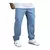 Calça Cargo Larga Sarja Masculina Skate Bolso Fechamento Cordão na internet