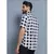 Camisa Xadrez Masculina Manga Curta Slim Fit na internet