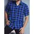 Camisa Xadrez Masculina Manga Curta Slim Fit - comprar online