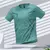 Verão esportes masculinos corrida camiseta bloco de cor esportes ao ar livre tr - loja online