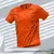 Verão esportes masculinos corrida camiseta bloco de cor esportes ao ar livre tr - loja online