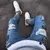 Calça jeans rasgada estilo jogador - loja online