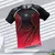Verão esportes masculinos corrida camiseta bloco de cor esportes ao ar livre tr na internet