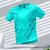 Imagem do Verão esportes masculinos corrida camiseta bloco de cor esportes ao ar livre tr