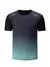 camiseta juvenil moda de secagem rápida de manga curta