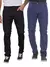 KIT Masculino 2 peças - Calça Skinny Jeans Preto e Calça Skinny Jeans Escuro - loja online