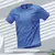 Imagem do Verão esportes masculinos corrida camiseta bloco de cor esportes ao ar livre tr