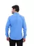 Camisa Social Masculina Premium Tipo Linho Azul - comprar online