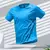 Verão esportes masculinos corrida camiseta bloco de cor esportes ao ar livre tr - loja online