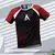 Verão esportes masculinos corrida camiseta bloco de cor esportes ao ar livre tr - MAVEN