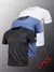 Conjunto de três peças camiseta simples estilo cor sólida camiseta masculina - comprar online