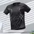 Verão esportes masculinos corrida camiseta bloco de cor esportes ao ar livre tr - comprar online