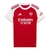 Camisa Arsenal I 25/26 - Torcedor Adidas Feminina - Vermelha e branca