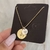 COLAR PERSONALIZADO MEDALHA REDONDA P e M - comprar online