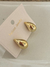 Aros Gota Dorados (pequeños) - comprar online
