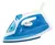 Plancha A Vapor Base Inoxidable 1400w Autolimpiable Color Celeste/Blanco