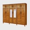 Guarda-Roupa Casal com Espelho 12 Portas 4 Gavetas Rio Branco Premium