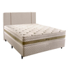 Cama Box Casal com Cabeceira Amore com Molas Ensacadas, 67x138x188 cm