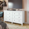 Cômoda 6 Gavetas Maggiore Branco