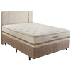 Cama Box Casal com Cabeceira Haarlem, em Molas Ensacadas, 69x138x188 cm