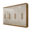 Guarda Roupa Casal Hera 8 Portas E 4 Gavetas