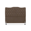 Cabeceira De Cama Box Queen 160cm Dunas - Veludo Marrom