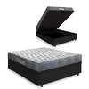 Cama Box Com Baú Casal + Colchão D33 - iso 100 138x188x60cm