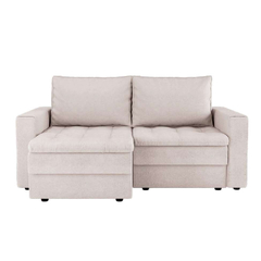 Sofá 3 Lugares Retrátil Berna Linho Cru 180 cm - comprar online