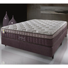 Cama Box Casal Marrom + Colchão Molas Ensacadas Detroit Visco Gel Pillow In 138x188x68cm