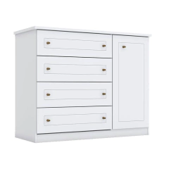 Cômoda Infantil Americano Branco hp