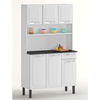 Armário De Cozinha Rose 6 Portas 1 Gaveta I3g1-105 Branco