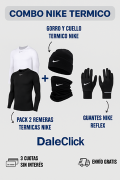 Combo térmico Nike para invierno - Oferta 50% OFF - comprar online