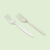 Tenedor Compostable 1x100 - comprar en línea