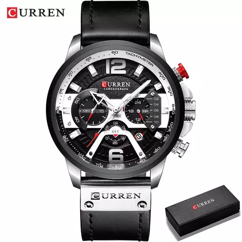 Curren Urban Race – Estilo esportivo com elegância casual, ideal para homens modernos