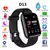 Smartwatch esportivo eletrônico D13, rastreador de fitness para smartphone Andr - loja online
