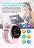 Lige feminino relógio de banda inteligente previsão do tempo em tempo real ati - comprar online