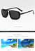 Imagem do Óculos de sol masculino Punk, Aviator Square, Uv400, Twin-Beam, Novo