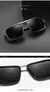 Óculos de sol masculino Punk, Aviator Square, Uv400, Twin-Beam, Novo